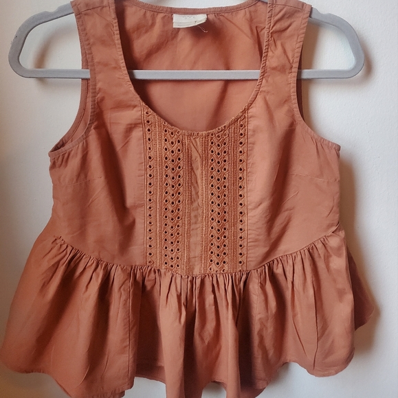 Anthropolgie Peplum Top - Picture 1 of 4